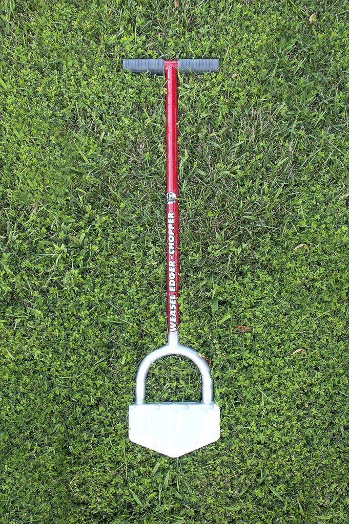Garden Weasel Edger-Chopper 91714-1 - Edger Lawn Tool - Manual Lawn Edger - Grass Edger - Weather and Rust Resistant - Carbon Steel