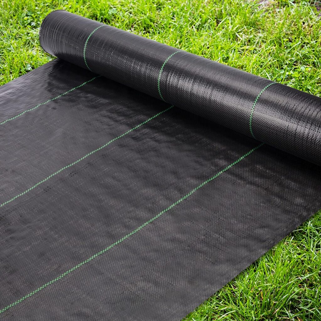 GRASSCLUB 3ft x 250ft Weed Barrier Landscape Fabric Heavy Duty Premium Weed Control Fabric Durable  Eco-Friendly Weed Block Gardening Mat