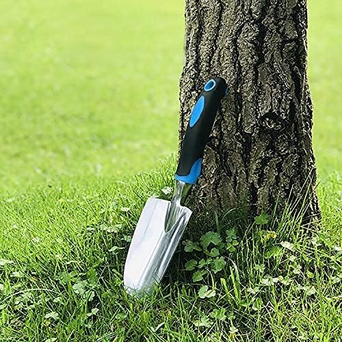 Sioner Garden Hand Trowel - Cast Aluminum Heavy Duty Garden Hand Shovel with Soft Rubberized Non-Slip Ergonomic Handle, Garden Gifts