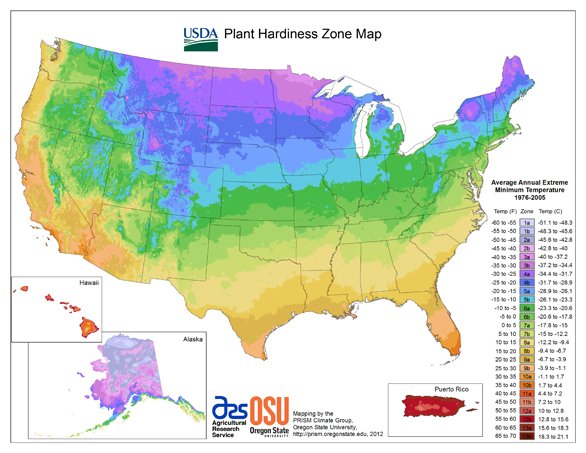 What Gardening Zone Is Wisconsin Associated With