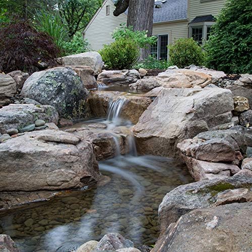 Aquascape 53069 Pondless Deluxe Waterfall Kit with 26 Feet Stream, Black